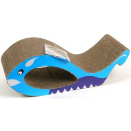 瓦通紙貓抓板系列-鯨魚型